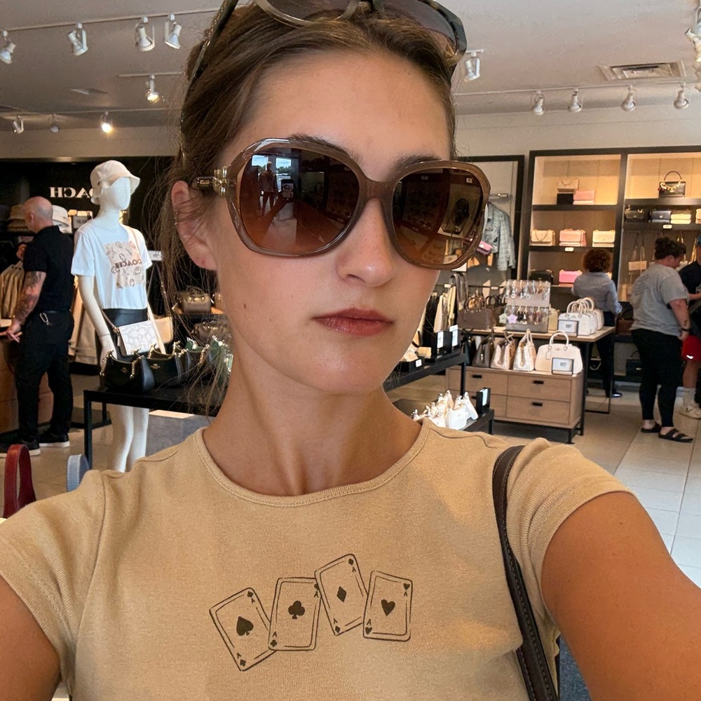 Coach Milky Brown Sunglasses